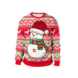 New Unisex Men Women 2019 Ugly Christmas Sweater For Holidays Santa Elf Christmas Printed Novelty Autumn Winter Blouses Clothing