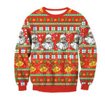 New Unisex Men Women 2019 Ugly Christmas Sweater For Holidays Santa Elf Christmas Printed Novelty Autumn Winter Blouses Clothing