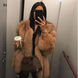 Women Faux Fur Coat Winter Luxury High Quality Thick Women Overcoat Warm Plus Size Plush Furry Female Jacket Coat Outerwear 5XL