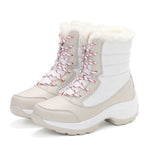 Women Boots Waterproof Winter Shoes Women Snow Boots Platform Keep Warm Ankle Winter Boots With Thick Fur Heels Botas Mujer 2019